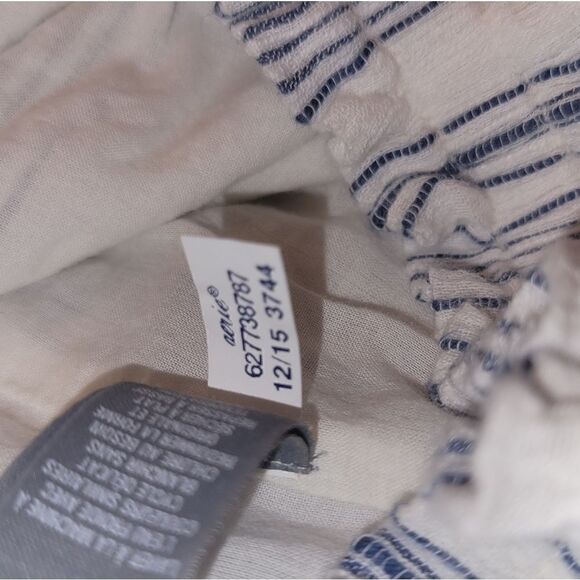 NWOT Aerie Smocked Gauze Frayed Hem Gauze Boho Skirt M - Picture 10 of 10